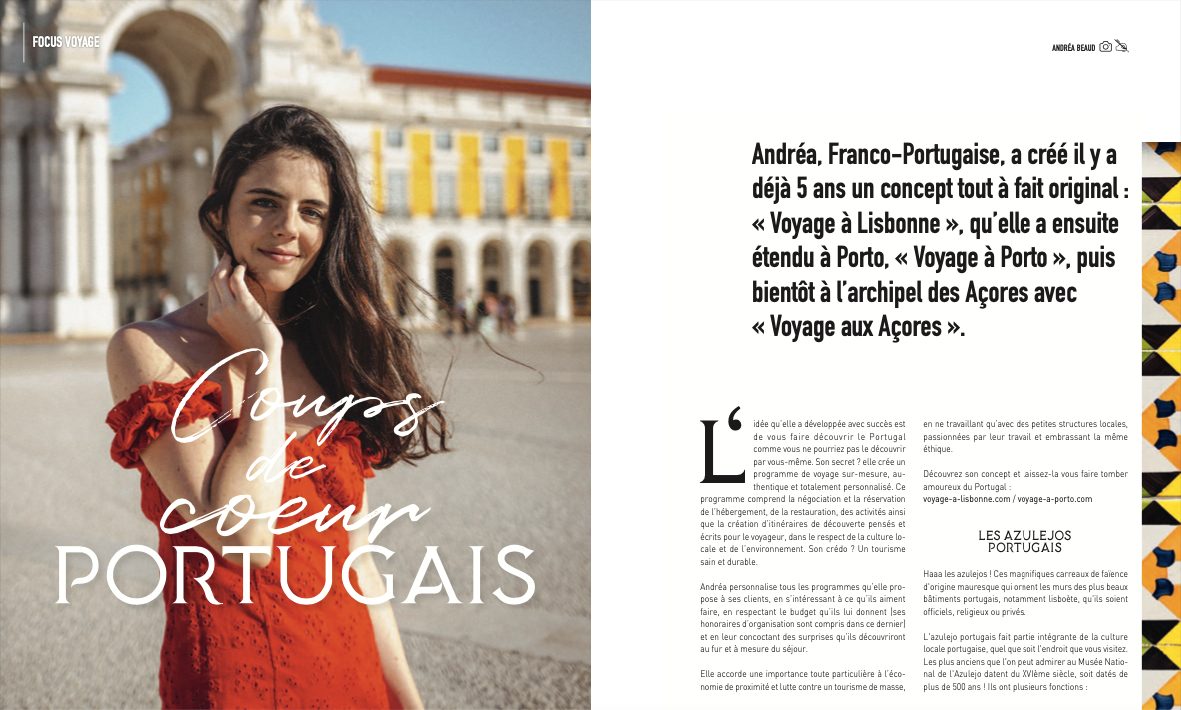 Article de presse sur Voyage aux Açores